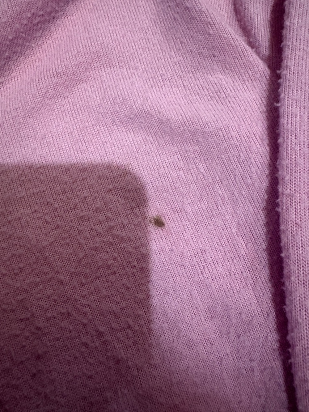 ALO Yoga Pink Henley Cropped Sweatshirt - Picture 4 of 5